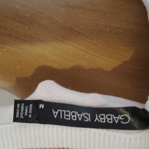 Gabby Isabella Zebra sweater Size medium - Picture 4 of 4